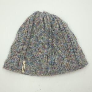 Turtle Fur Monica Womens Beanie Multicolor Cable Knit Fleece Lined Hat